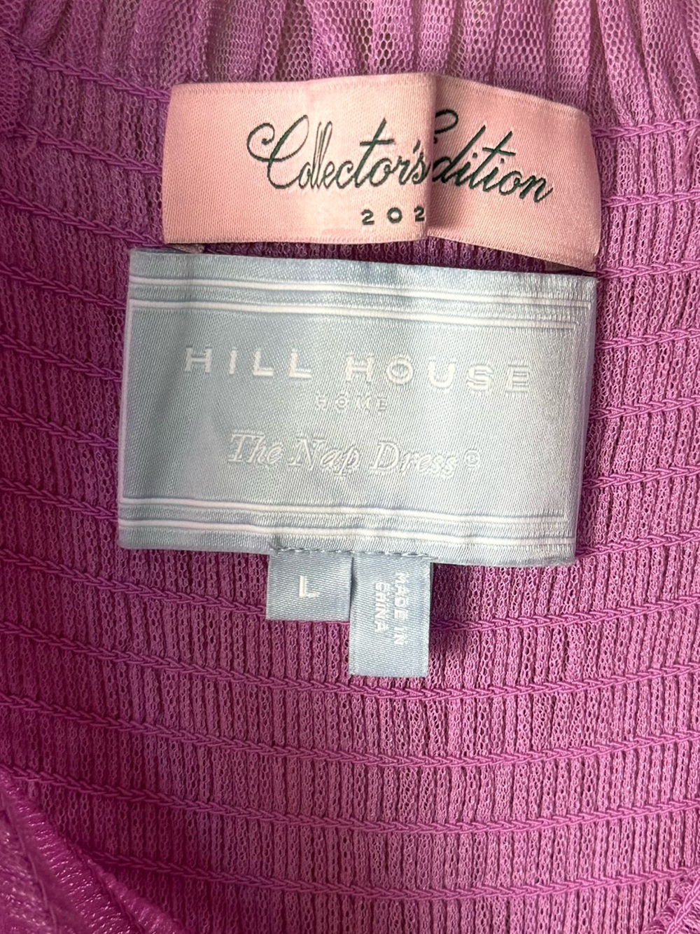 Hill House Collectors Ellie Nap Lavender Ruffled Tulle Dress Size Large - Picture 5 of 5